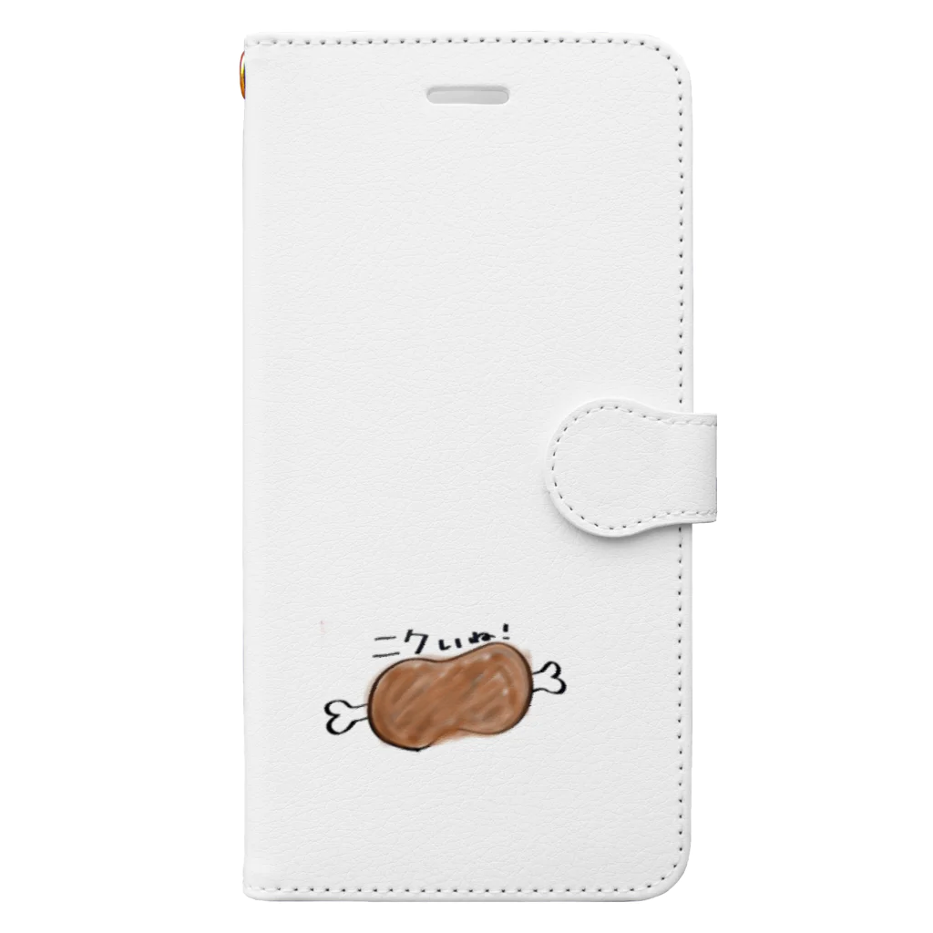 pula coffeeのニクいね！(￣∇￣*)ゞ Book-Style Smartphone Case