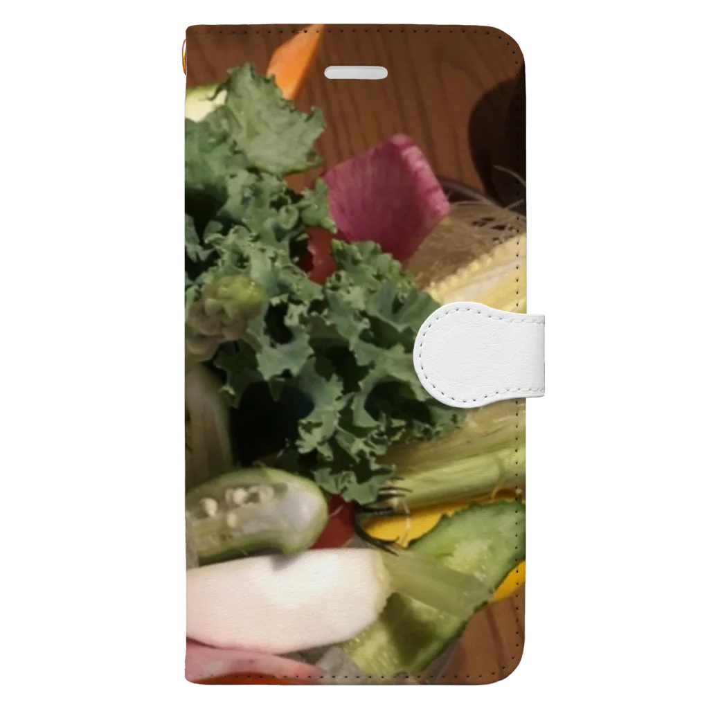 R/Rのお野菜もりもり 盛り合わせ Book-Style Smartphone Case