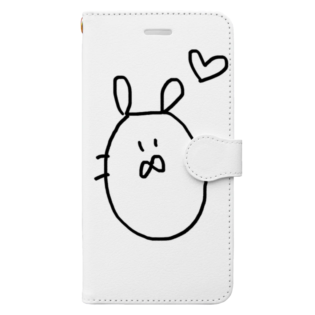 nyunのうさちゃん Book-Style Smartphone Case