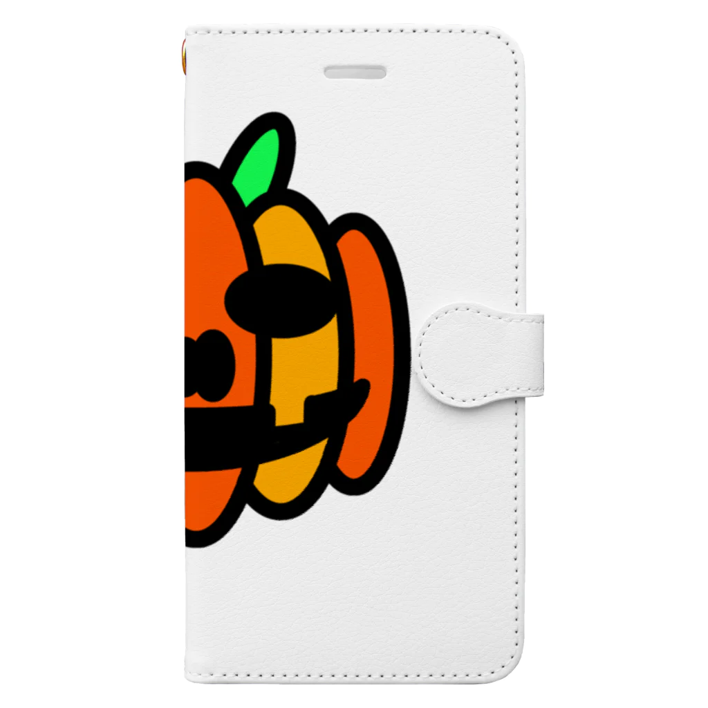 Monosasiのハロウィンのあいつ 手帳型スマホケース