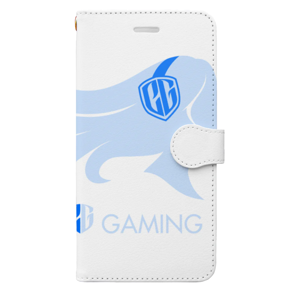 CAROL_GamingのCarolGaming(Blue) 手帳型スマホケース