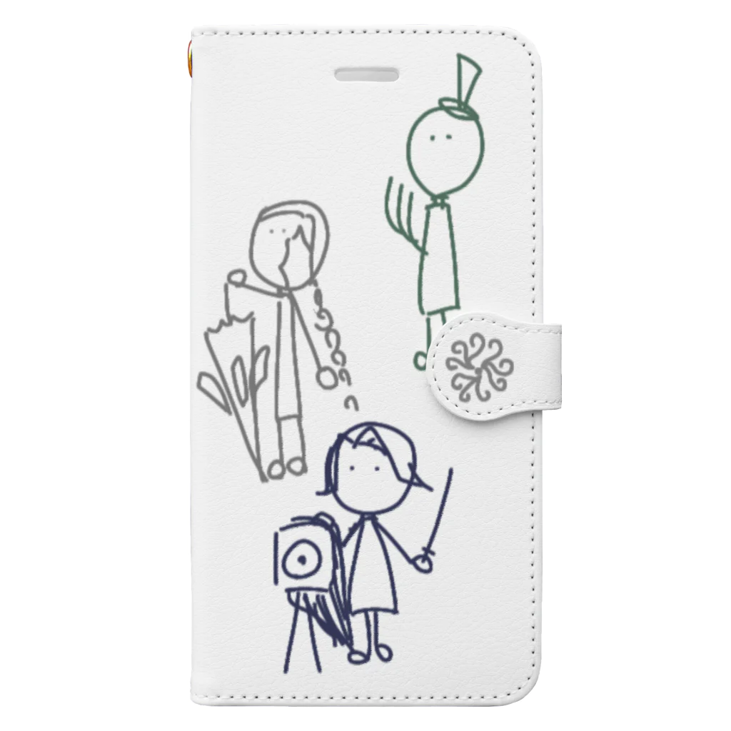 @のゆる~い第五人格(ハンター) Book-Style Smartphone Case