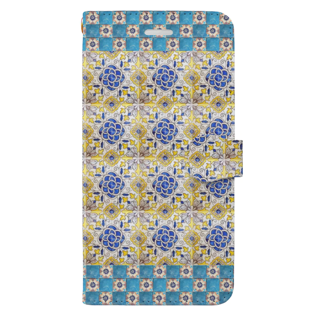 Tile and Lifestyle♤の装飾タイルデザイン♪ Book-Style Smartphone Case