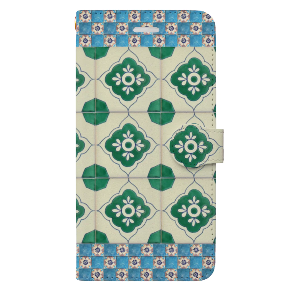 Tile and Lifestyle♤の装飾タイルデザイン♪② Book-Style Smartphone Case