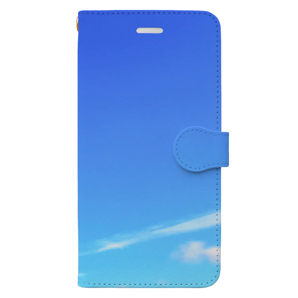 BlueFairyの青空のトリブン Book-Style Smartphone Case