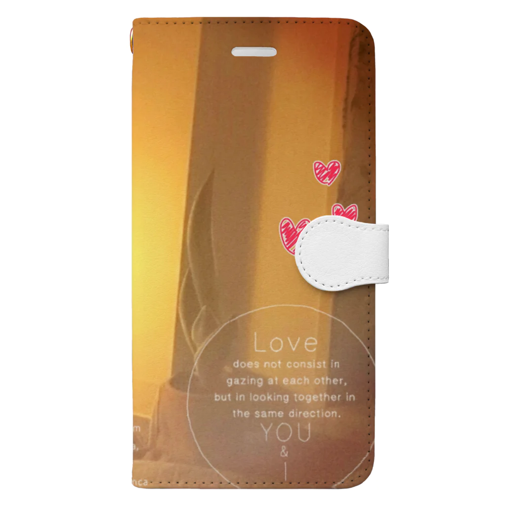 Leo_leoのあったかマイルーム Book-Style Smartphone Case