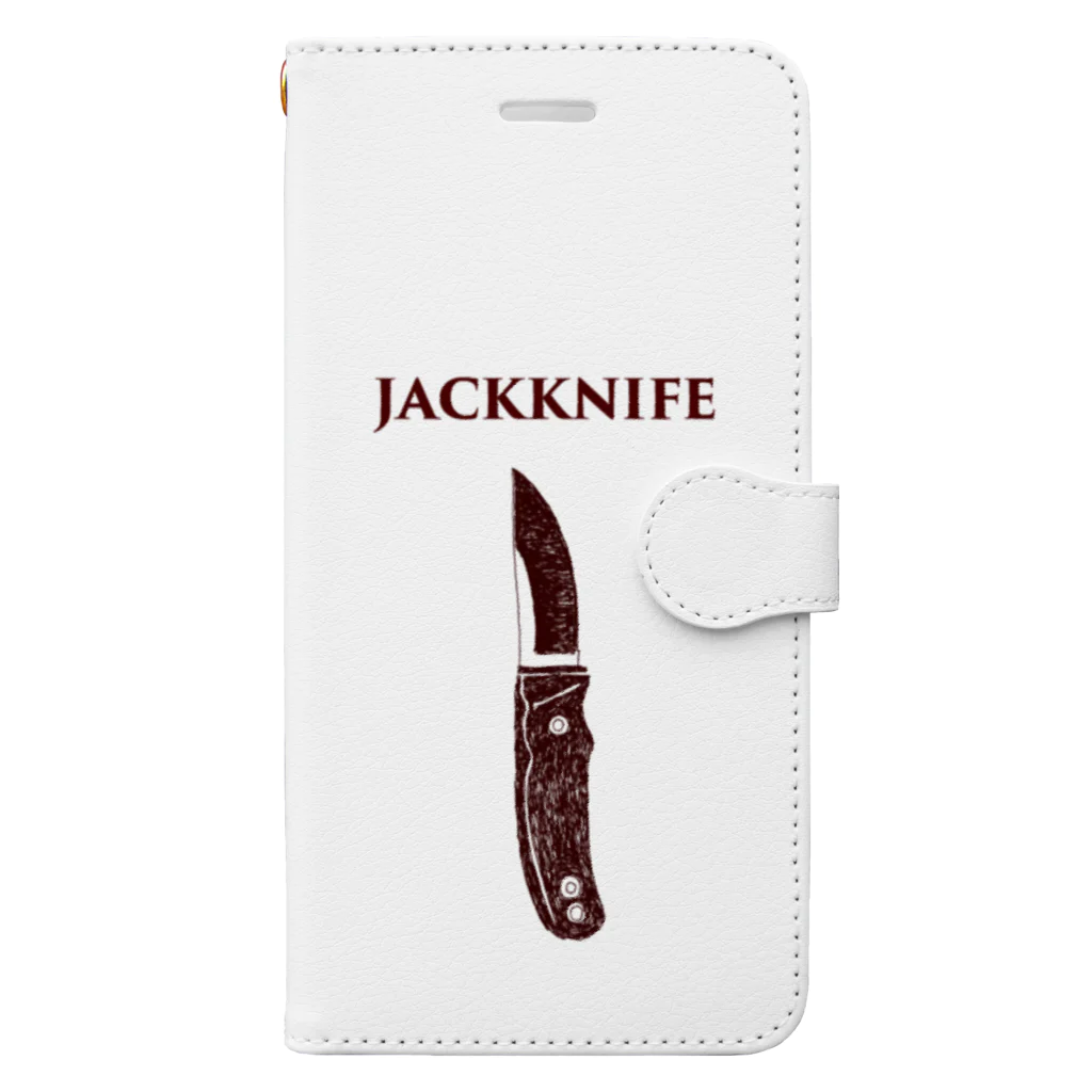 NIKORASU GOのジャックナイフ 手帳型スマホケース