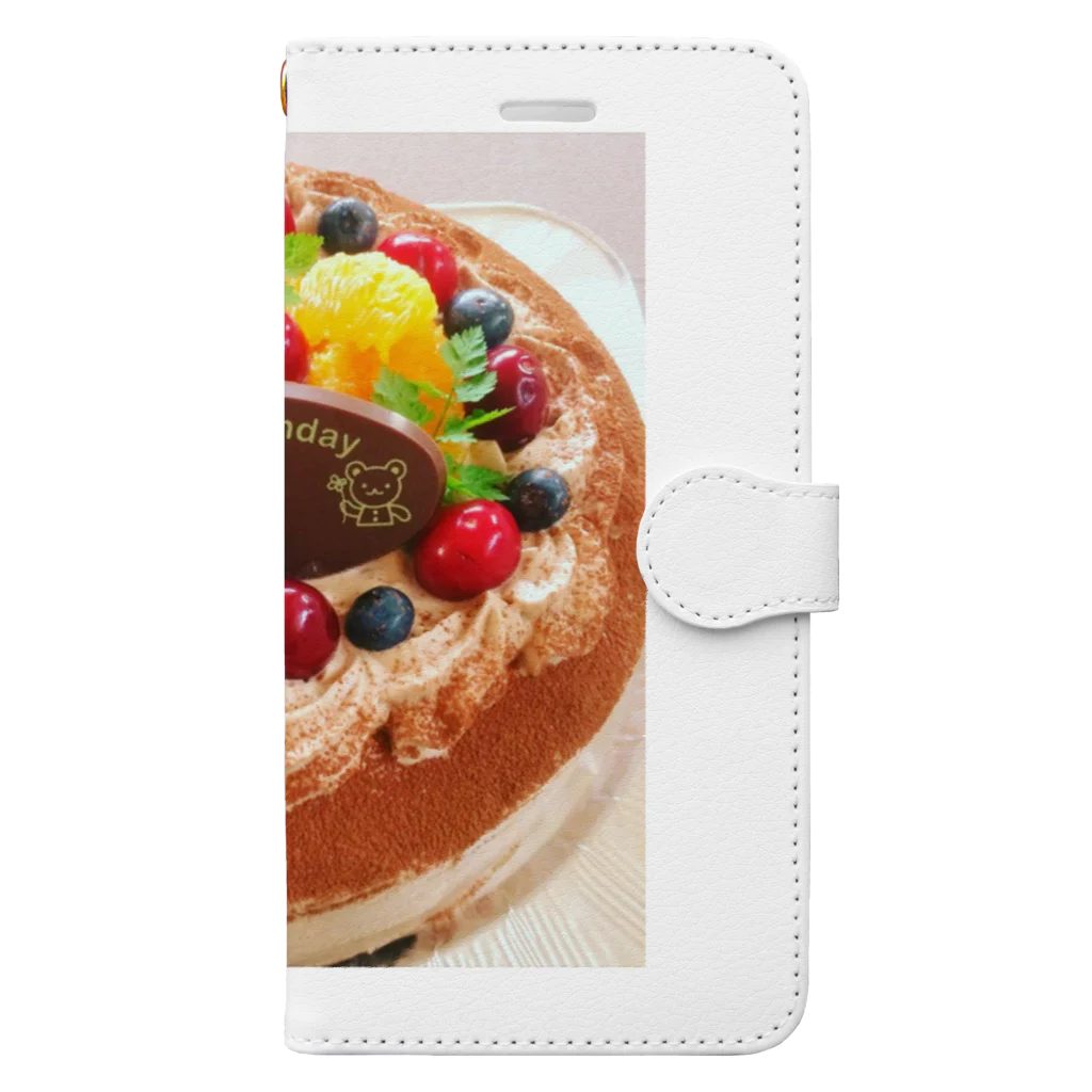 うさぎ堂のバースデーケーキ🎂 Book-Style Smartphone Case