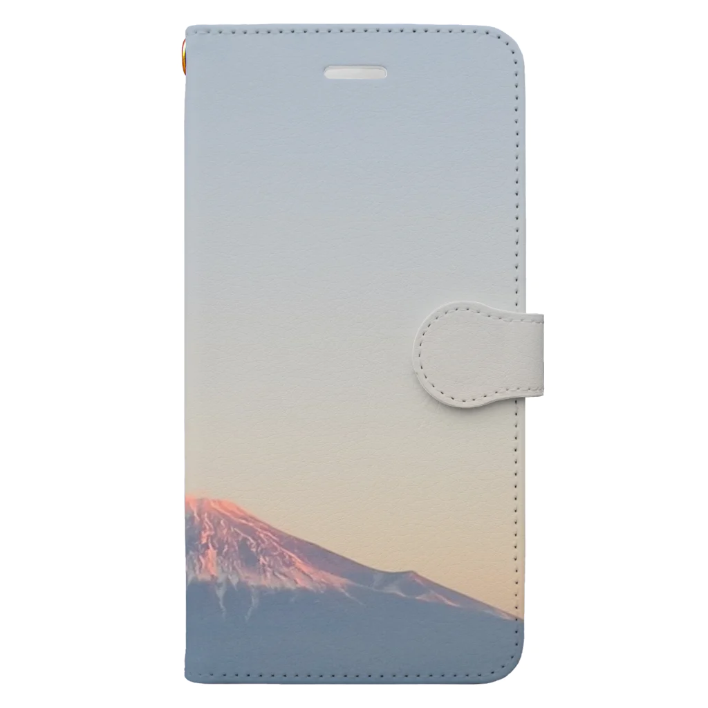 ENDER_007_Sの富士山_元旦_長 Book-Style Smartphone Case