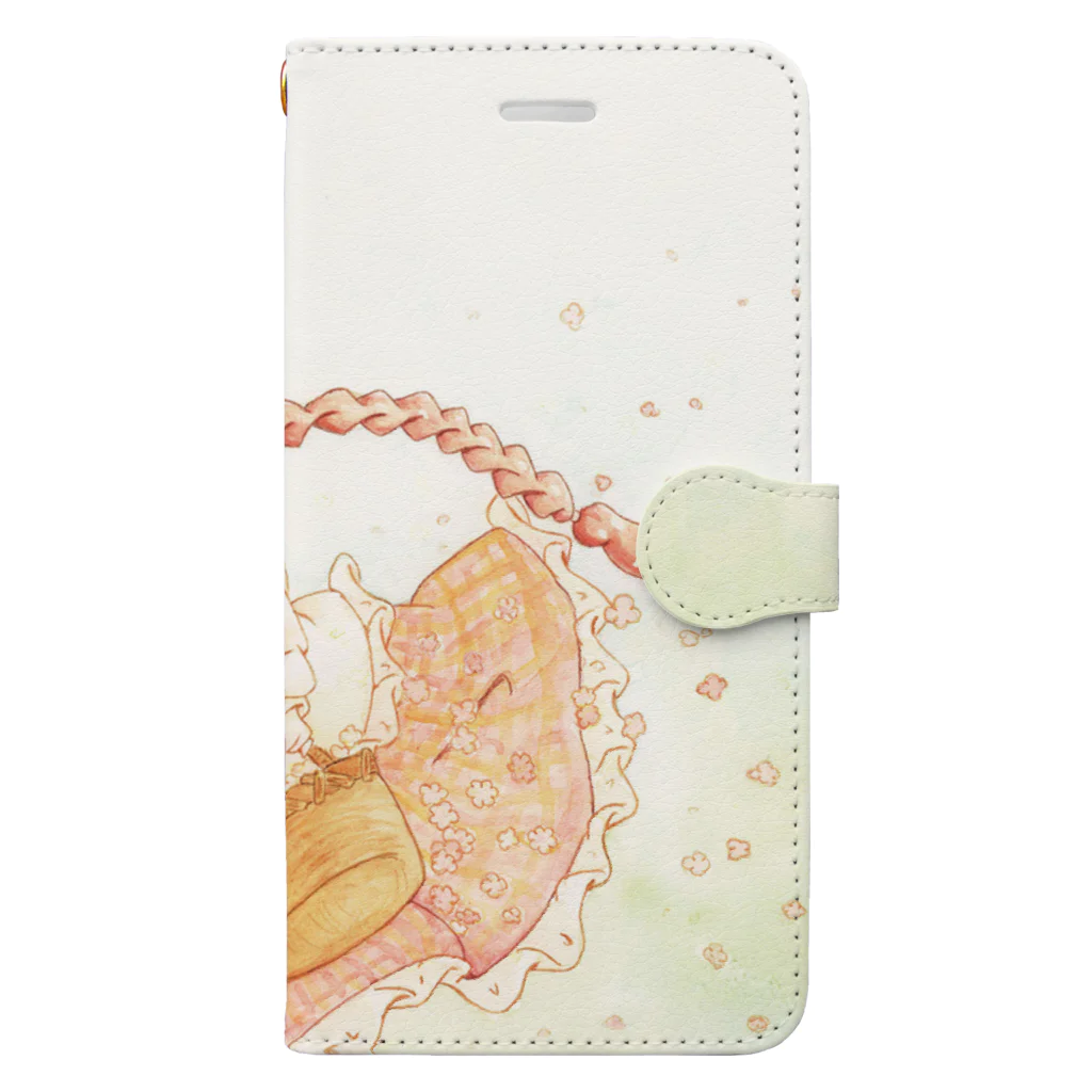 Torine_Kiichigoの赤毛の女の子 Book-Style Smartphone Case