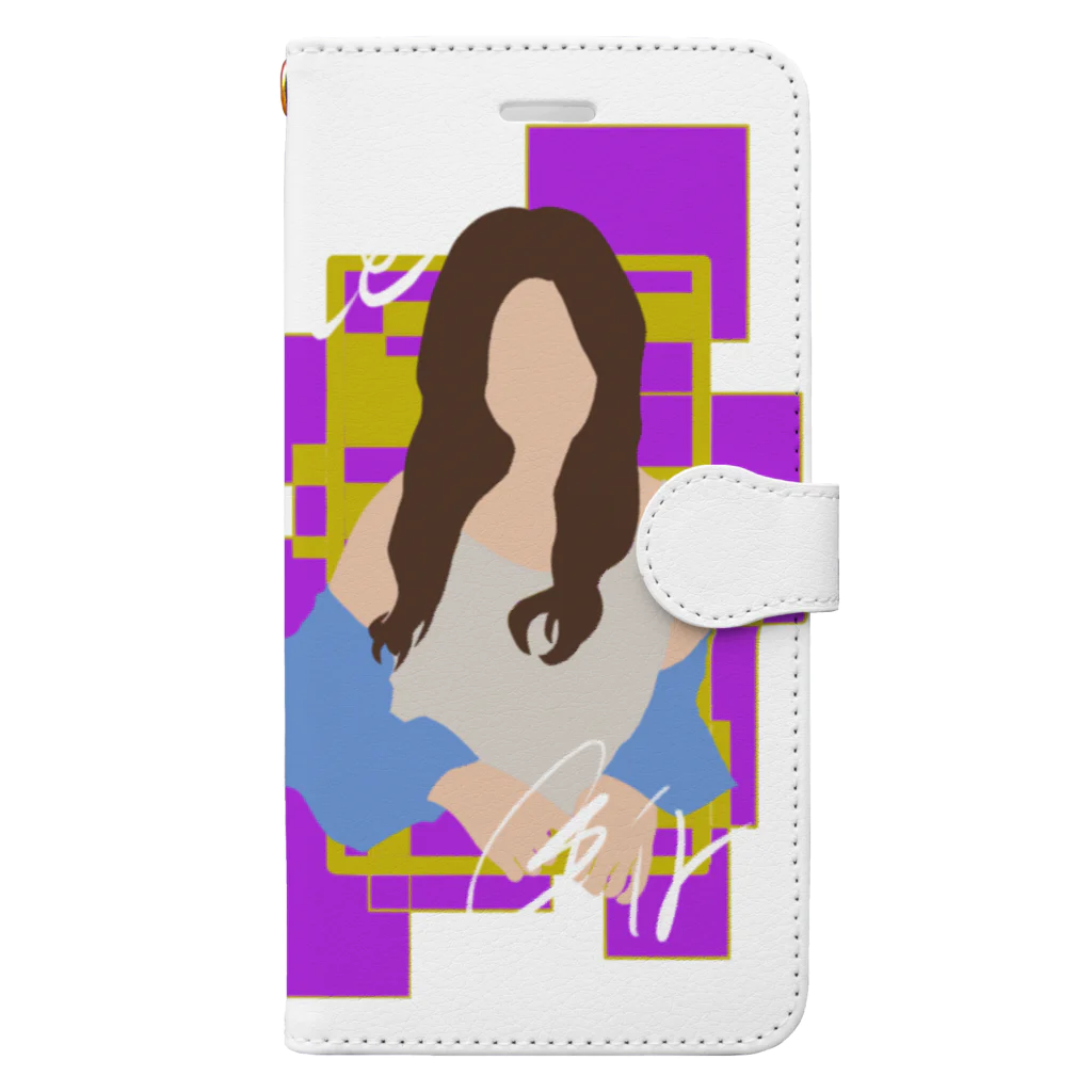 MSHRのThe Girl Book-Style Smartphone Case