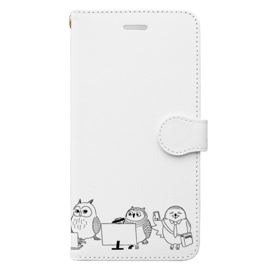 デザインオフィスOWLSのOWLSスマホケース Book-Style Smartphone Case