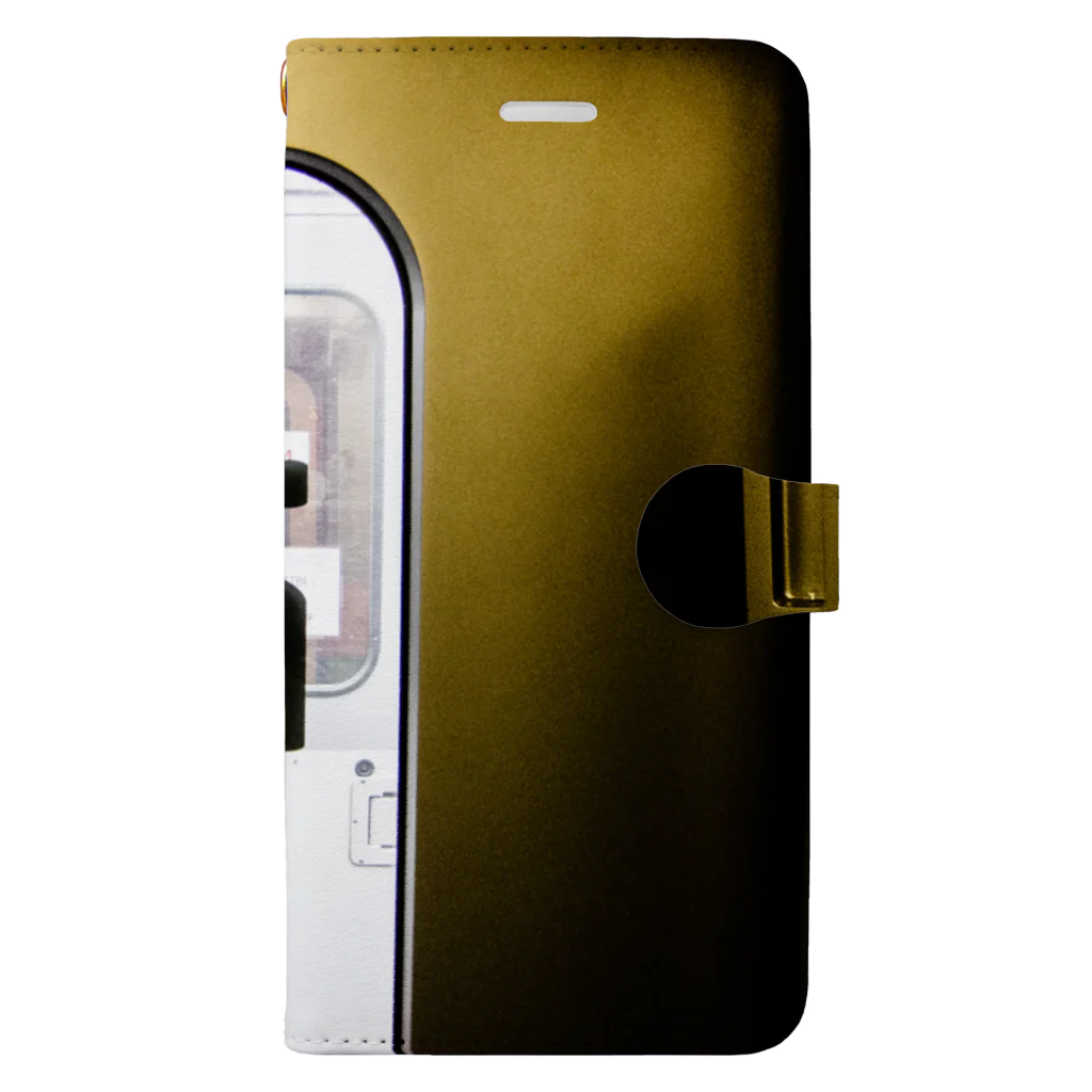 PPPRの Train door Book-Style Smartphone Case