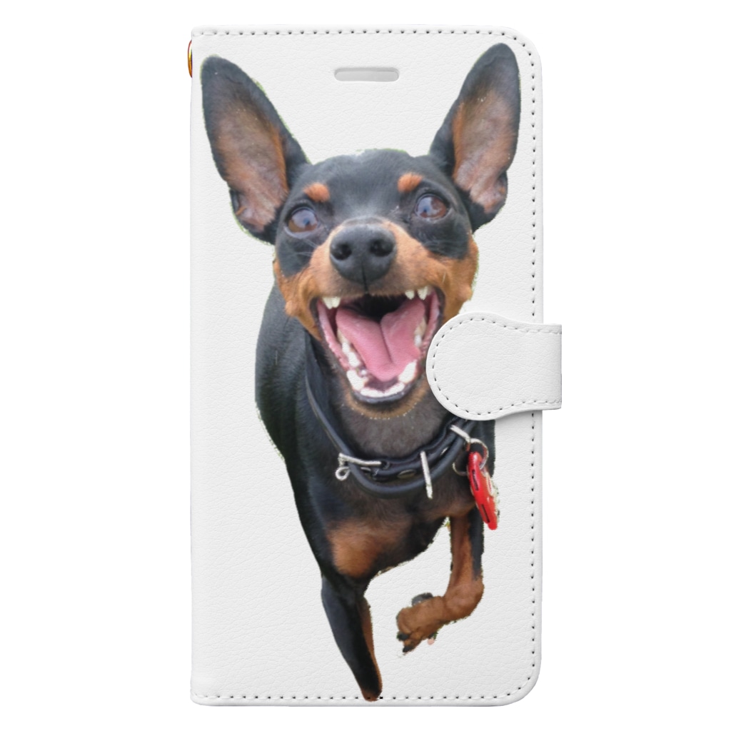 ミニピン Ritter Yu Dog Of The Dog の手帳型スマホケース通販 Suzuri スズリ ミニピン Ritter Yu Dog Of The Dog の手帳型スマホケース通販 Suzuri スズリ