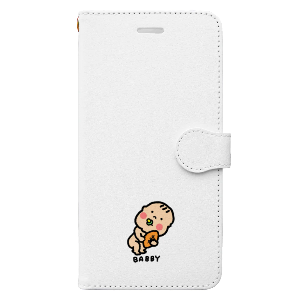 heidi1203のバブビー Book-Style Smartphone Case