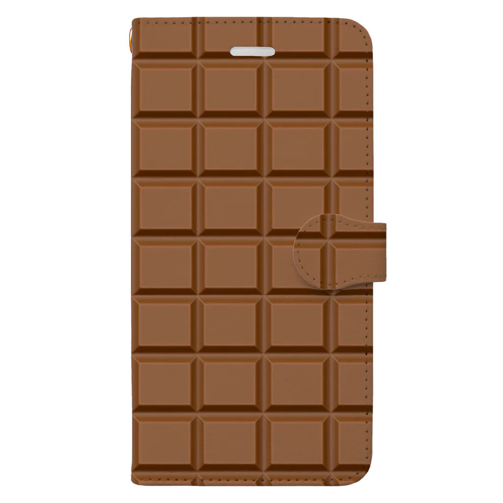 orange_honeyの板チョコ Book-Style Smartphone Case