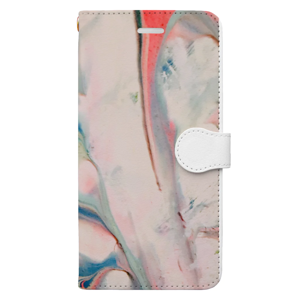 Lilymeのムースアート Book-Style Smartphone Case