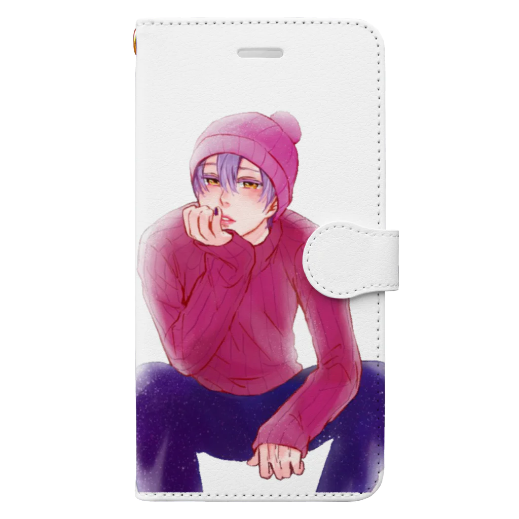 ウネのオリジナル男子 Book-Style Smartphone Case