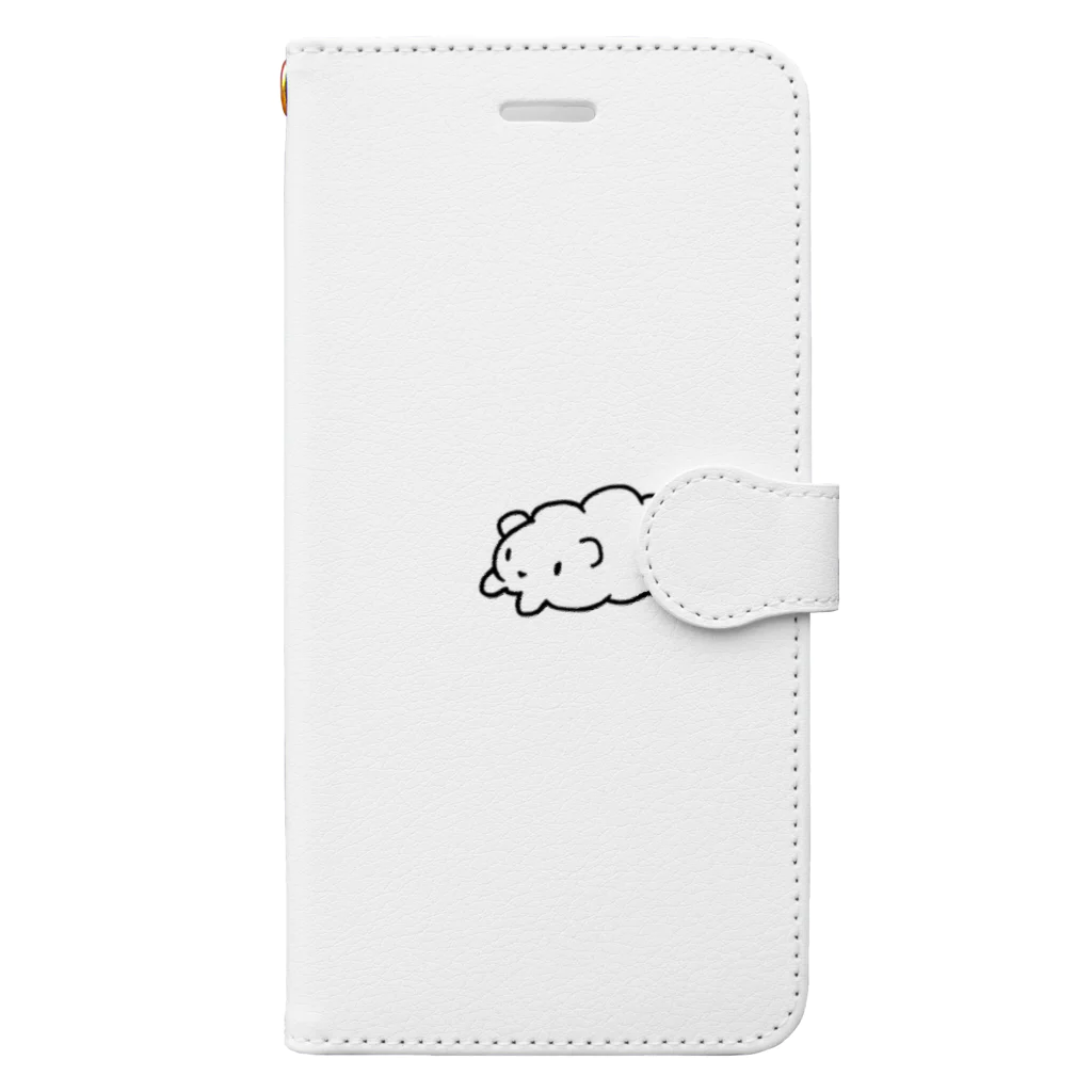 saaaaaaaaashopのくまくも Book-Style Smartphone Case