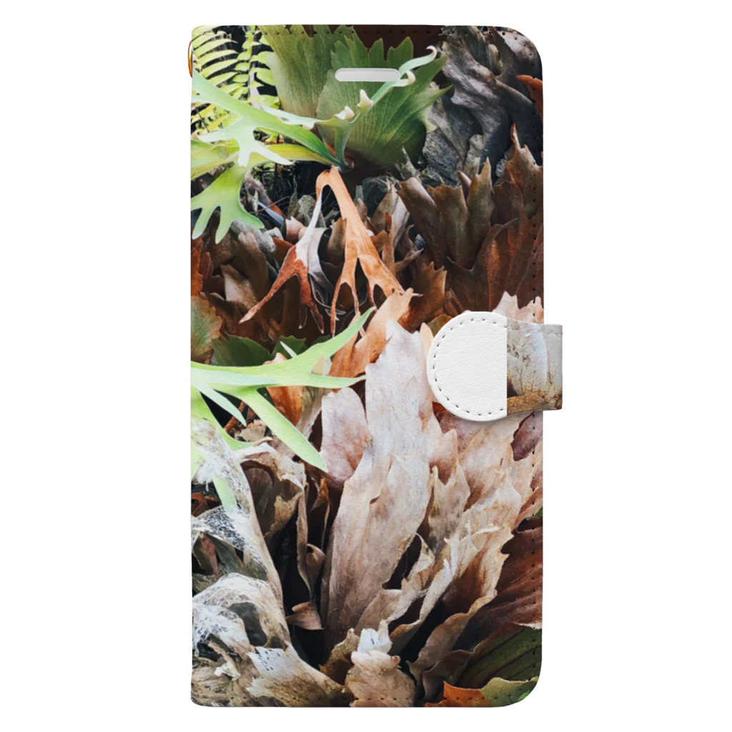 Sensesのferns Book-Style Smartphone Case