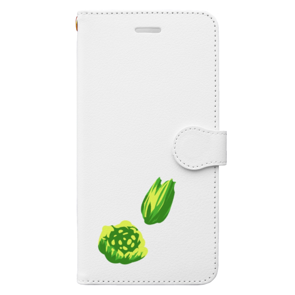 ふき ふきのとうイラストグッズ 果物 お野菜シリーズ Illust Designs Labの手帳型スマホケース通販 Suzuri スズリ