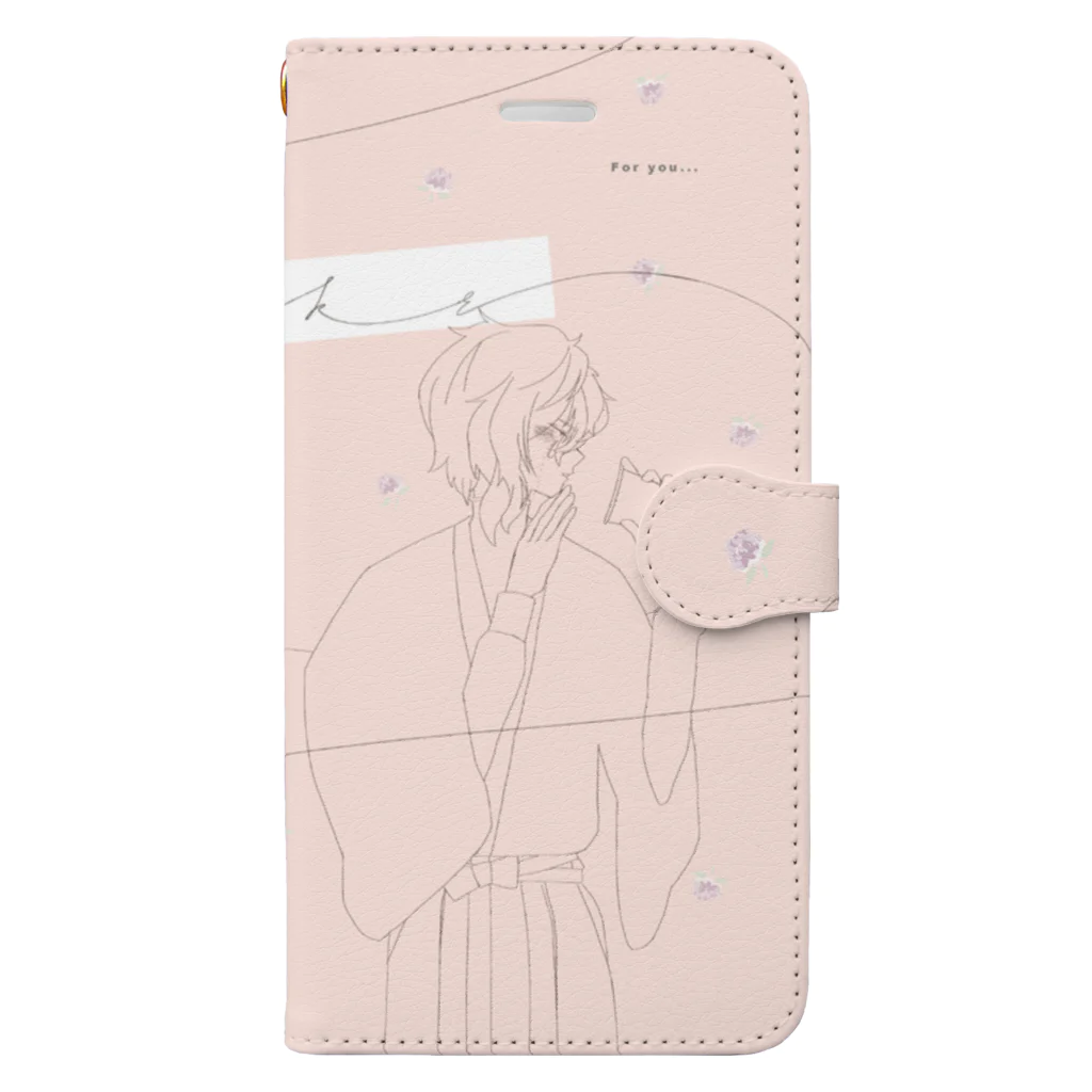 花野🐬❄️のもしもしとききら Book-Style Smartphone Case