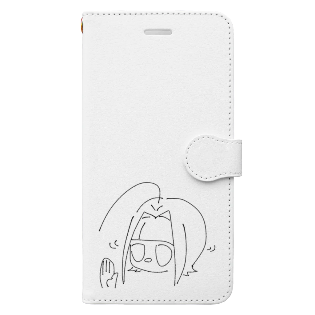 ふ〜ん、ここがゾウ山の店なんな。のやぱNOはハッキリ言うた方がいいよね Book-Style Smartphone Case