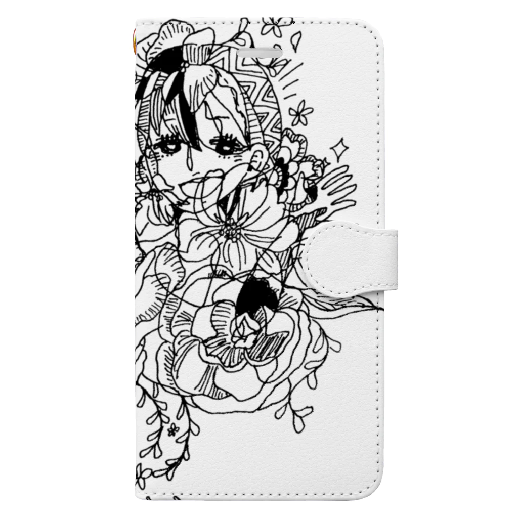 Chig-Hugのshimotsuki / hitotose Book-Style Smartphone Case