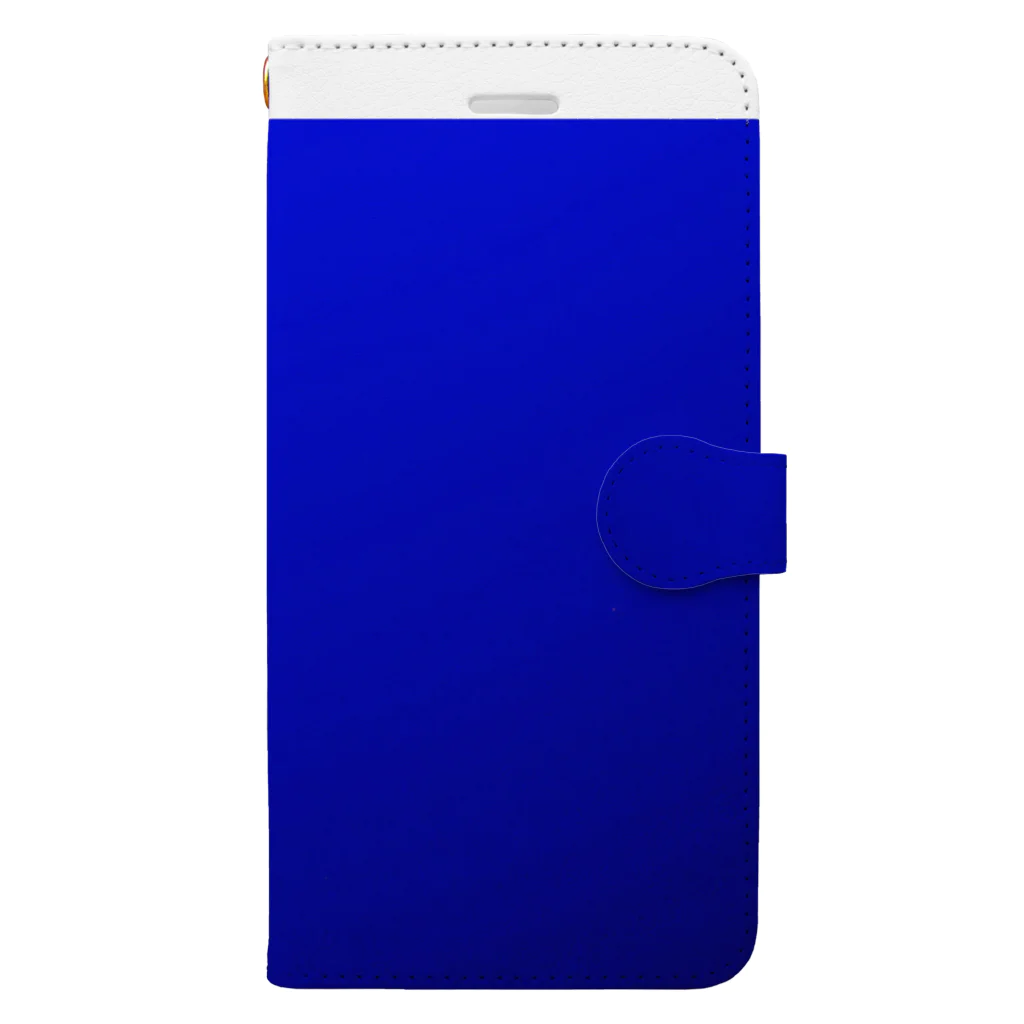 ha_naの青 Book-Style Smartphone Case