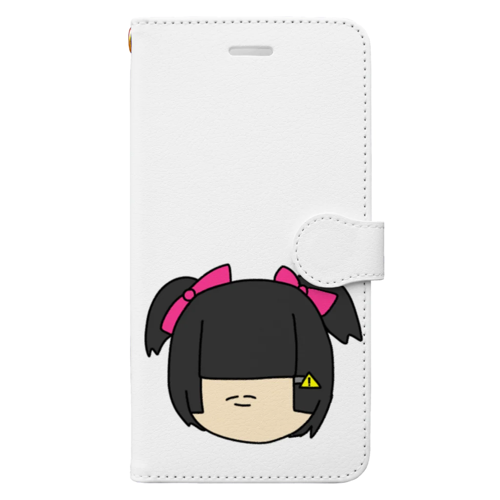 YUKAINA_NAKAMA-zepeの禁ワちゃんのスマホ手帳カバー Book-Style Smartphone Case