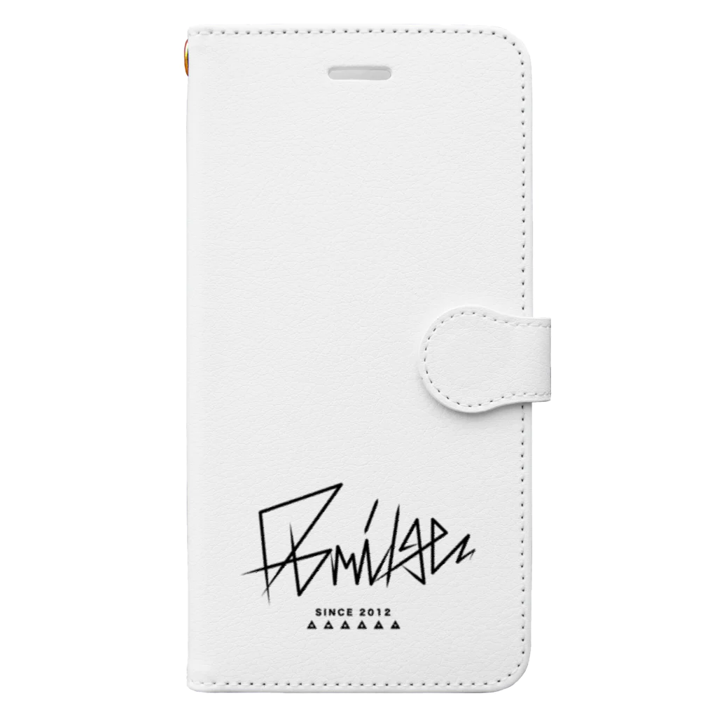 D-BRIDGEのDB_white Book-Style Smartphone Case