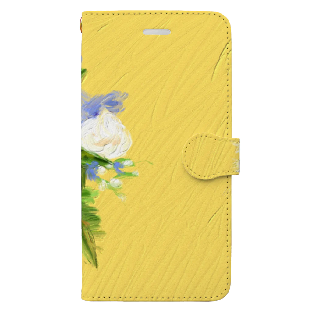 せいせんのHANABLUE Book-Style Smartphone Case