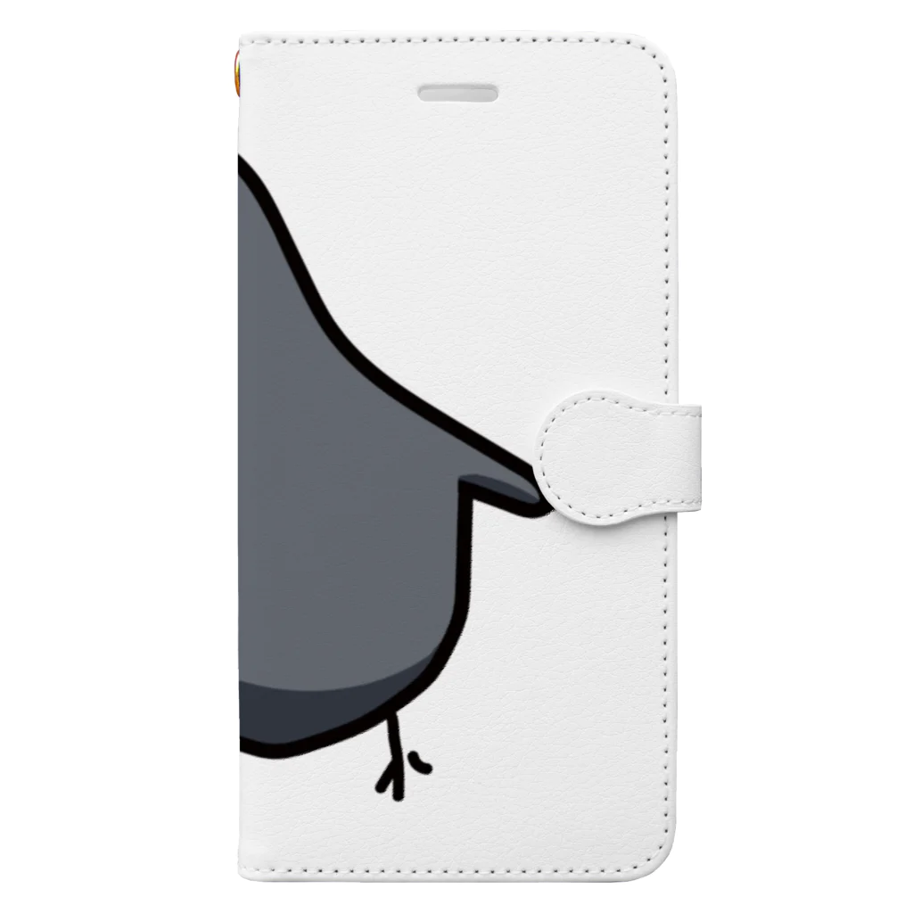 ジョニ夫ショップの呼ばれたペンギン Book-Style Smartphone Case