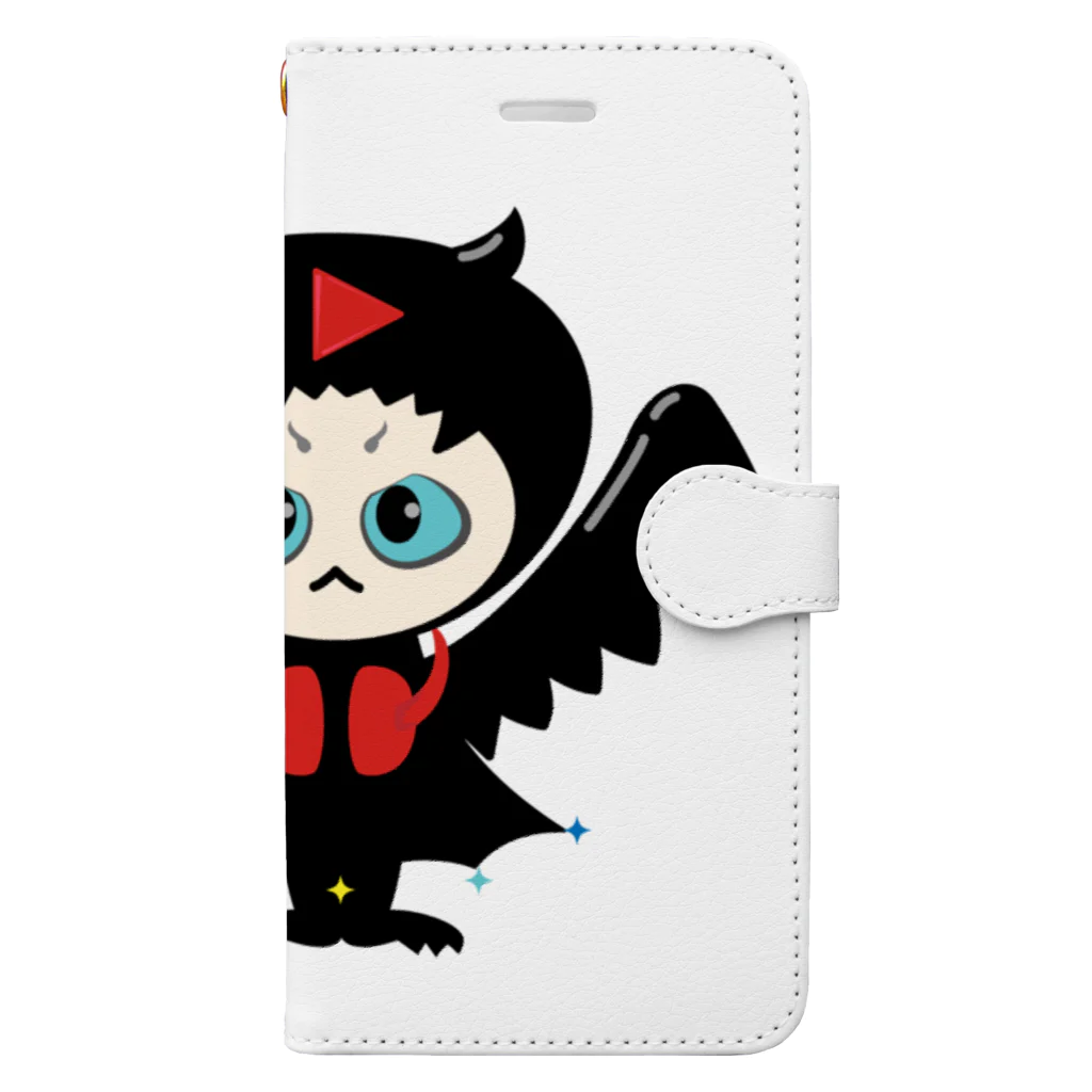 いろんないきもののBADBATちゃん Book-Style Smartphone Case