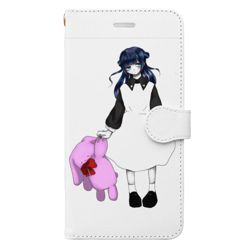 🥀闇夢🥀の闇カワ少女‪°ʚ✞ɞ°‬全身 Book-Style Smartphone Case