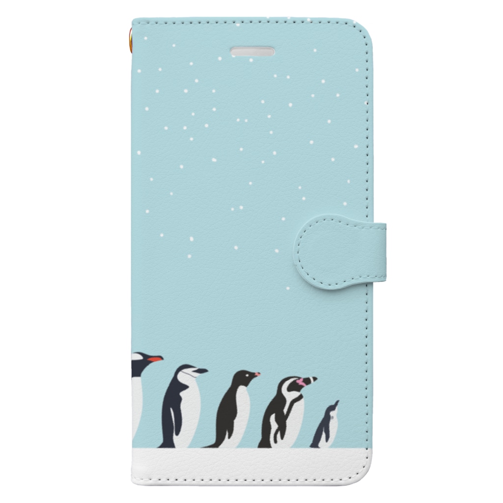 立体工房のペンギンタクサン Book-Style Smartphone Case