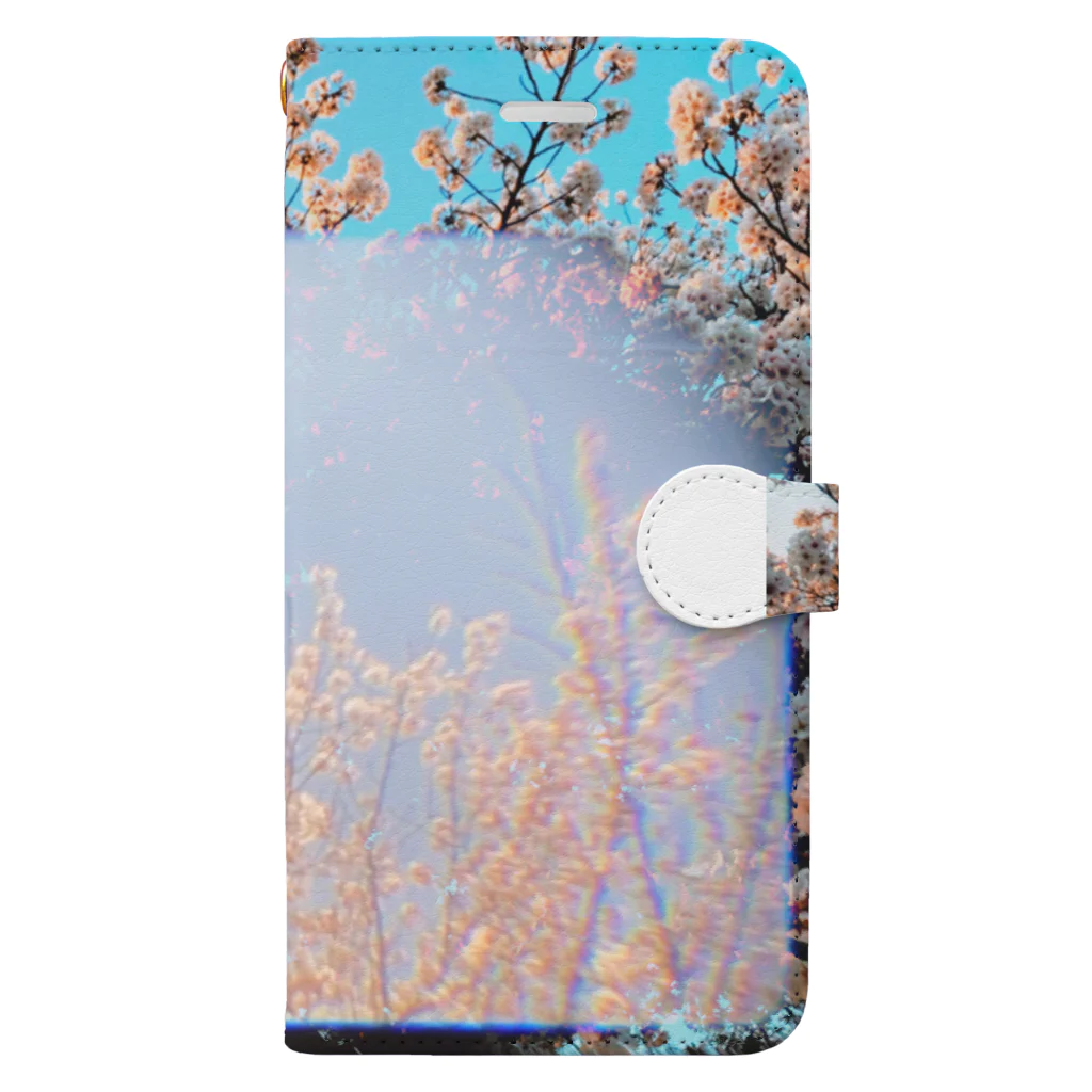 Good Vibes OnlyのFilm/Sakura Book-Style Smartphone Case