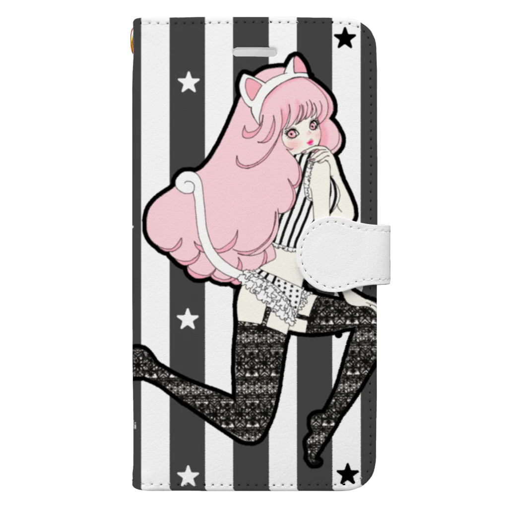 Suzuki Satomi の夢見るgirls Book-Style Smartphone Case