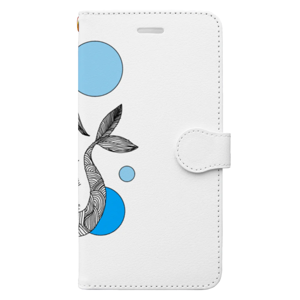 peacefulの人魚 Book-Style Smartphone Case