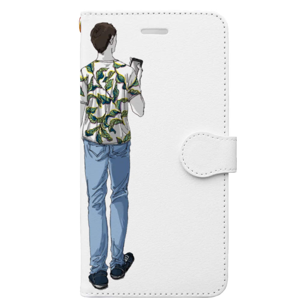 SoNo-designsの似たもの親子 Book-Style Smartphone Case