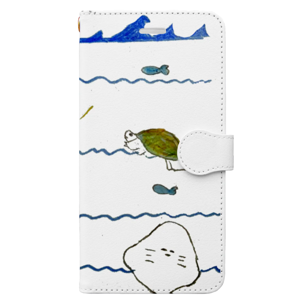 愛子の海の中 Book-Style Smartphone Case