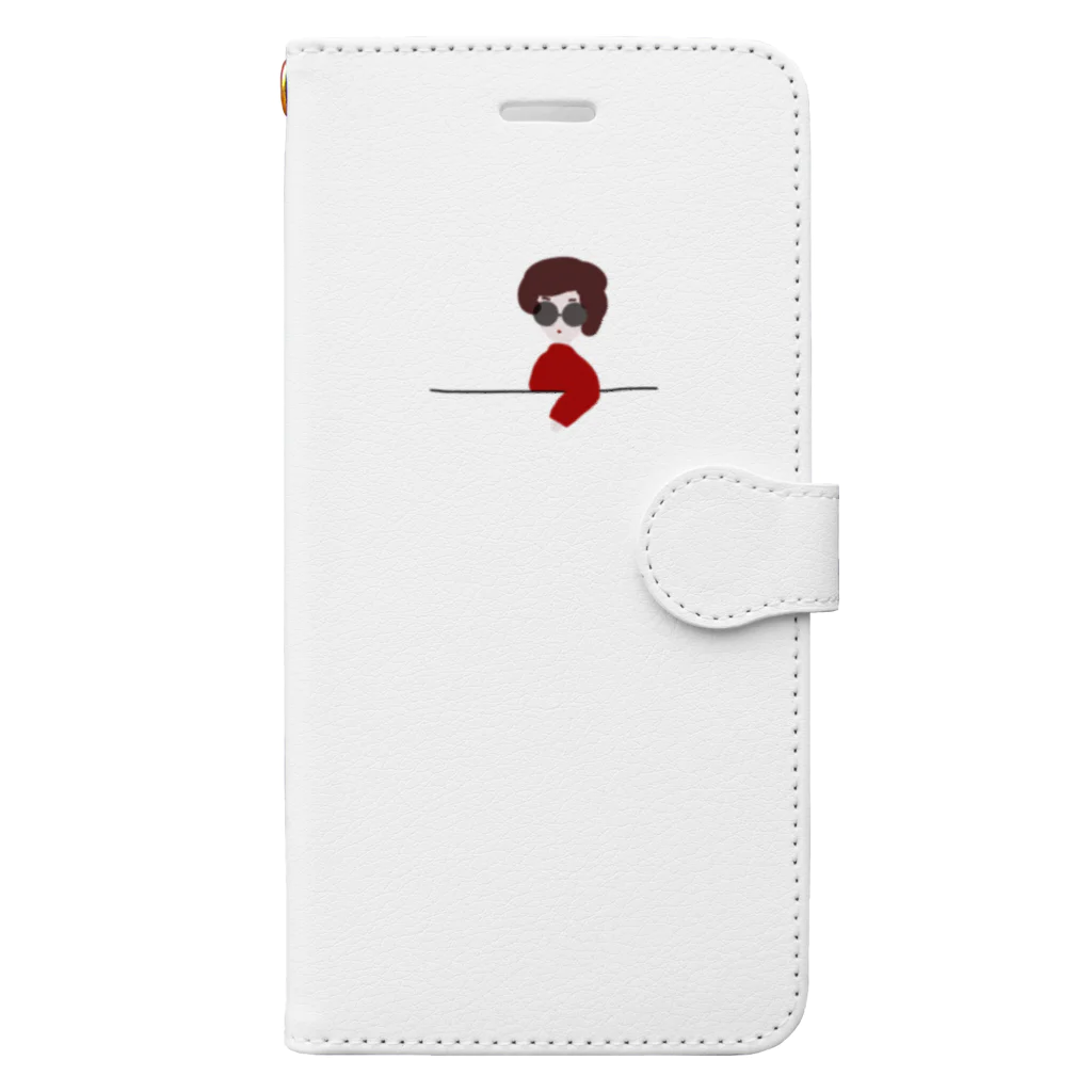 BUDDY-BUDDYのマダム Book-Style Smartphone Case