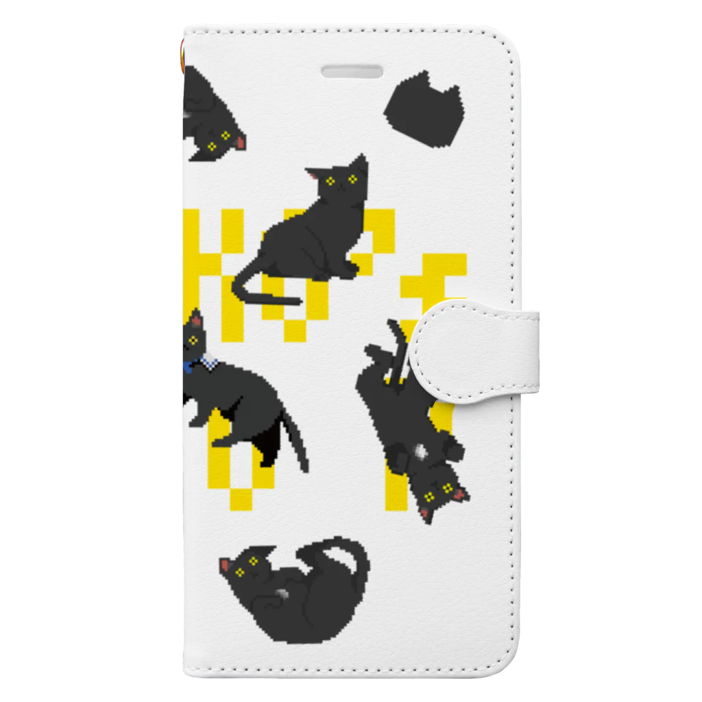 そで まくろ 【サヨコノミセ】のドット絵小夜子【集合！】 Book-Style Smartphone Case