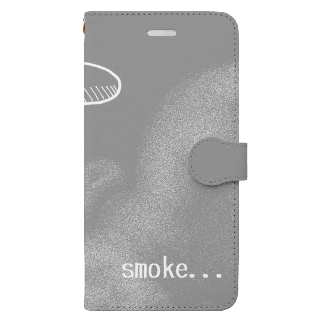 Harmony(藍月)のsmoke... 手帳型スマホケース