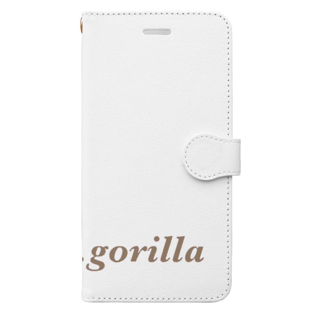 Official-gorillaのOfficial gorilla 手帳型スマホケース