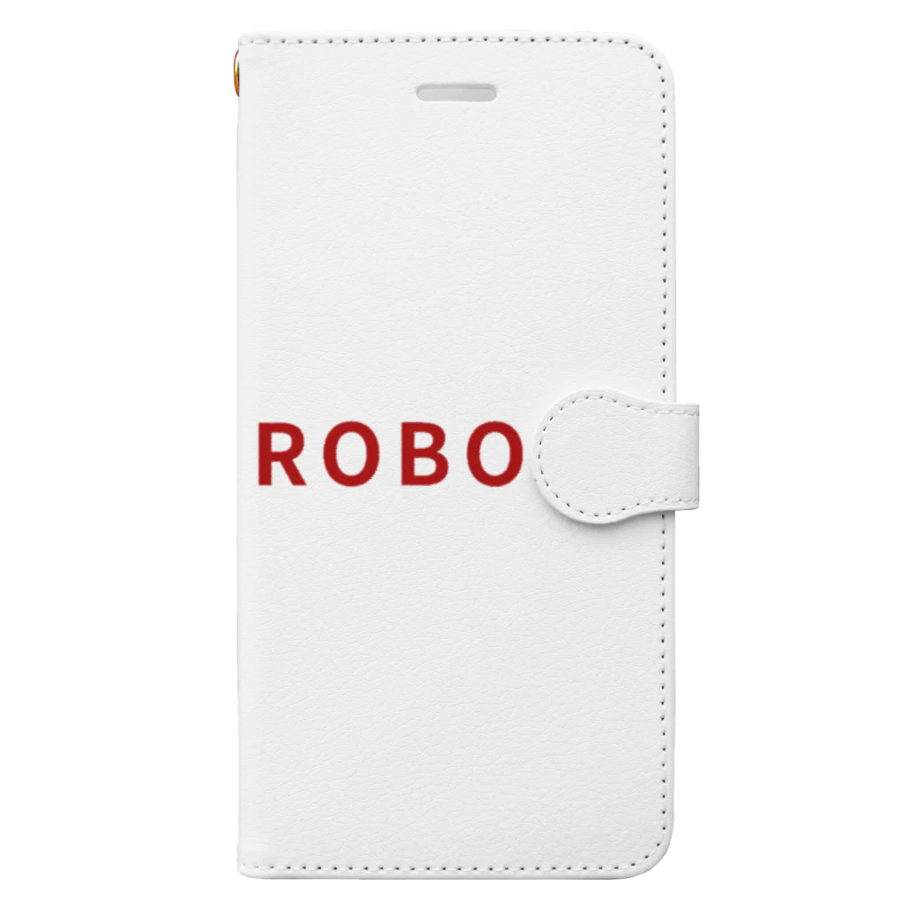 ねこぜや のROBOBO アオボウシインコ Book-Style Smartphone Case