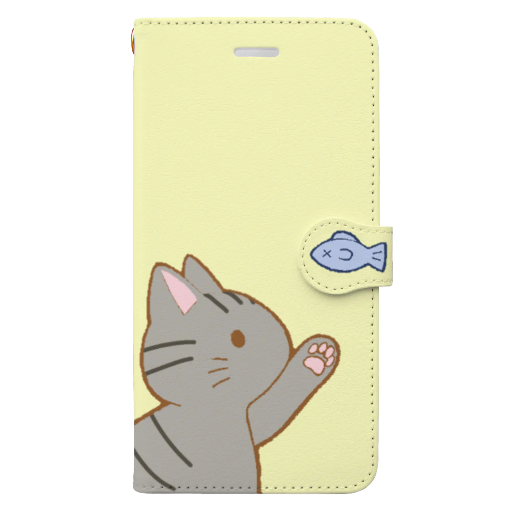 かわいいもののおみせ　いそぎんちゃくのお魚にゃー　鯖トラ Book-Style Smartphone Case