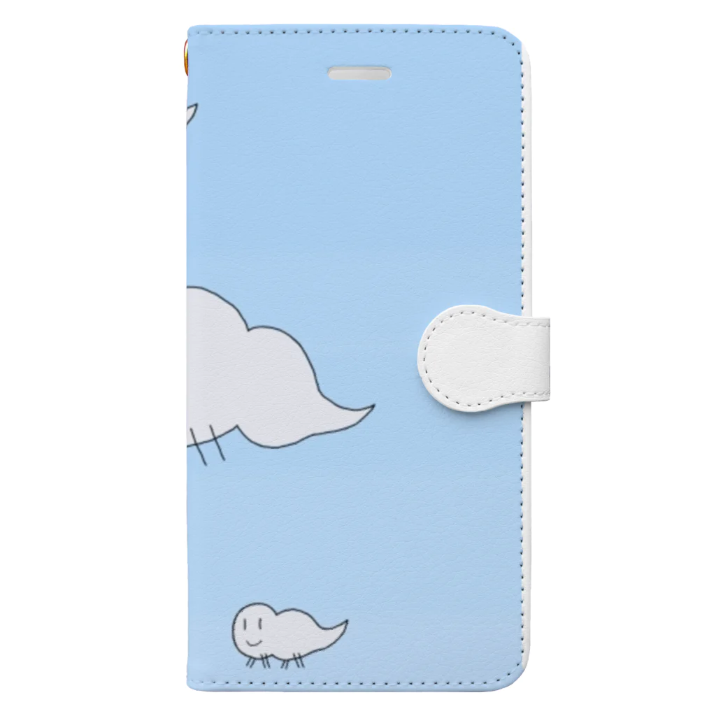 かみゆい絵描工房（旧・最乃果屋）のくもさん Book-Style Smartphone Case