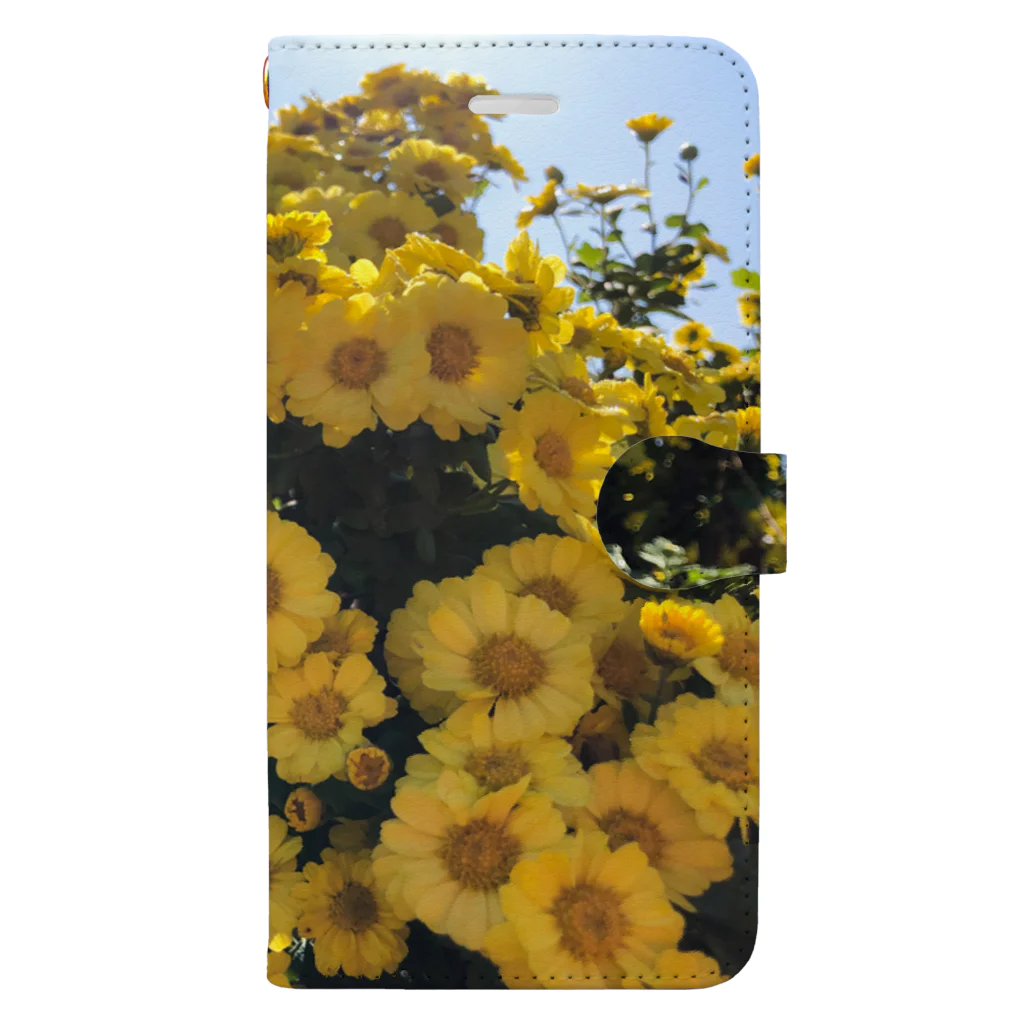 KAB.グッズショップの夏の花 Book-Style Smartphone Case