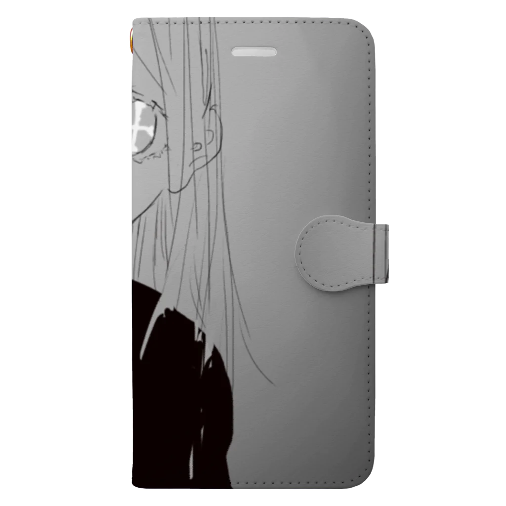 生afuの暗がり Book-Style Smartphone Case